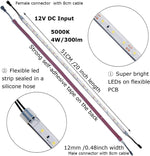 Litever_Under_Cabinet_Light,_6_PCS_20_Inches_Flexible_LED_Strips_with_Power_Adapter,_24W,1800_Lumen,_Daylight/Warm_White._Suitable_for_Kitchen_Cabinets,_Counters,_Under_Shelf,_Closets_(6-Strip)