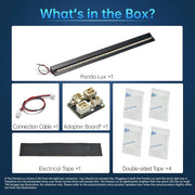 BIQU_Panda_Lux,_Led_Light_Strip_Upgrade_Kit_for_Bambu-Lab_P1S_P1P_X1C_X1E_3D_Printers,_5V_0.3A_LED_Light_Bar,_Magnetic_Installation