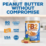 PB2_Natural_Creamy_Peanut_Butter_|_All_Natural_Peanut_Butter_Spread_|_Healthy,_Naturally_Sweetened_with_Zero_Added_Sugar,_Certified_Gluten_Free,_Vegan_(1-Pound_Jar)