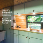 PARMIDA_(6_Pack)_LED_RV_Dome_Ceiling_Lights_5CCT,_On/Off_Switch,_Dimmable,_Surface_Mount_Interior_Puck_Light,_Slim_Motorhome,_Trailer,_Camper_Lighting,_5W,_27/3/35/4/5/6K,_Damp_Location,_4.5_Inch