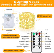 Mlambert_Fairy_Lights_Battery_Operated_with_Remote_and_Timer,_Waterproof_Dimmable_8_Modes_100_LEDs_Twinkle_Lights_for_Indoor_Outdoor_Decor