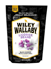 Wiley_Wallaby_7.05_Ounce_Classic_Black_Gourmet_Australian_Style_Soft_&_Chewy_Licorice_Candy_Bean,_1_Pack