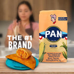 P.A.N._Yellow_Corn_Meal_–_Pre-cooked_Gluten_Free_and_Kosher_Flour_for_Arepas_(2.2_lb/Pack_of_1)