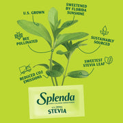 SPLENDA_Stevia_Zero_Calorie_Sweetener,_Plant_Based_Sugar_Substitute_Granulated_Powder,_19_oz_Jar