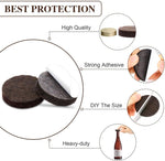 Yelanon_Felt_Furniture_Pads_-56_Pcs(1+2)”_Premium_Felt_Pads_for_Chair_Legs_Furniture,_Floor_Protectors_for_Hardwood_Floors,Brown
