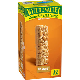 Nature_Valley_Sweet_&_Salty_Peanut_Chewy_Granola_Bars_Bulk_30_Count,_36_oz_Box,_No_Artificial_Flavors_Colors_or_High_Fructose_Corn_Syrup,_Morning_Snack_Bars,_Adventure_Ready