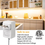 WOBANE_Under_Cabinet_LED_Lighting_Kit,_6_PCS_Dimmable_LED_Strip_Lights_with_Remote_Control_Dimmer,_24W_Adapter,_Hidden_2700K_Warm_White/_Natural_White_Set,_Bright_1500lm,_Timing,_Kitchen,_Counter,_Shelf,_Showcase