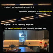 WOBANE_Under_Cabinet_Lighting,_8PCS_LED_Strip_Lights_with_Remote_and_24W_Adapter,_Ultra_Bright_240-LED_Tape_Light_for_Kitchen,Counter,Shelf,TV_Back_Warm_White/Natural_White/White,Dimmable,Timing,Memory_Function