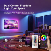 50FT/100FT/130FT/200_FT_Led_Lights_for_Bedroom,_Music_Synchronized_Smart_Led_Strip_Lights,_Ultra_Long_with_Remote_Application_Control_Bluetooth_LED_Lights,_Color_Change_RGB_Light