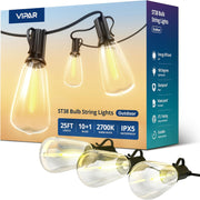 VIPAR_Outdoor_String_Lights_LED_Patio_Lights_IPX5_Waterproof_with_10+1_ST38_Shatterproof_Edison_Bulbs,_2700K_Connectable_Outside_Hanging_Light_for_Porch,_Garden,_Backyard,_Deck,_Balcony,_E12_Base