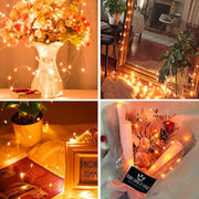 2_Pack_Total_200_LED_Fairy_Lights_Battery_Operated_String_Lights_with_Remote_&_8_Modes,_33FT_Waterproof_Copper_Wire_Battery_Powered_Twinkle_Lights_for_Outdoor_Christmas_Parties_Decoration_Warm_White