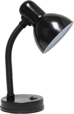 Simple_Designs_LD1003-BLK_Basic_Metal_Desk_Lamp_with_Flexible_Hose_Neck_for_Office,_Living_Room,_Bedroom,_College_Dorm,_Bookshelf,_Black