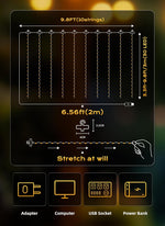 Brightown_300_LED_Fairy_Curtain_Lights,_Warm_White/Purple/White/Pink__Curtain_String_Lights,_USB_Plug_in_8_Lighting_Modes_Christmas_Decoration,_Hanging_Lights_with_Remote_for_Bedroom_Indoor_Weddings_Dorm