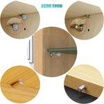 144_Pcs_Shelf_Pins_Pegs_Kit,5_Styles_Metal_Shelf_Support_Pegs,Cabinet_Pegs_for_Shelves,Dual_Diameter_Shelf_Pins_with_Silicone_Covers,Shelf_Bracket_Holders_for_Furniture_Glass_Corner_&_Wood_Shelves