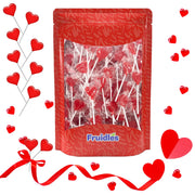 Fruidles_Lollipops_Mini_Red_Heart_Shaped_Strawberry_Flavored_Individually_Wrapped,_5g_30_Lollipops_Half-Pound
