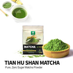 TIAN_HU_SHAN_Matcha_Green_Tea_Powder_3.5oz/100g,_Pure_Matcha_Powder_Culinary_Grade_Unsweetened_for_Lattes,_Cooking,_Baking,_Vegan_100%_Natural_（Package_May_Vary)