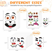 BainGsek_26_Pack_Halloween_Decoration_Stickers,_56_Fun_and_Classic_Pumpkin_Face_Stickers,_Pumpkin_Painting_Craft_Kit,_Halloween_Party_Gift_to_Kids_Decorations_to_Make_Jack_O_Lantern_Face_Decal