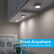 GE_Wireless_LED_Tap-Lights,_Battery_Operated,_20_Lumens,_Touch-Activated_Puck_Lights,_Stick-On_for_Under_Cabinet,_Kitchen,_Closet,_or_Garage,_2/4/6-Pack