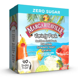 Margaritaville_Singles_to_Go_Water_Drink_Mix,_Variety_Pack,_Includes_4_Flavors:_Caribbean_Fruit_Punch,_Pina_Colada,_Strawberry_Daiquiri,_And_Margarita,1_Box_(40_Single_Servings)