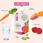 Serenity_Kids_6+_Months_USDA_Organic_Veggie_Puree_Baby_Food_Pouches_|_No_Sugary_Fruits_or_Added_Sugar_|_Allergen_Free_|_3.5_Ounce_BPA-Free_Pouch_|_Roots_|_1_Count