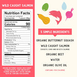 Serenity_Kids_6+_Months_Baby_Food_Pouches_Puree_Made_With_Ethically_Sourced_Meats_&_Organic_Veggies_|_3.5_Ounce_BPA-Free_Pouch_|_Wild_Caught_Salmon,_Butternut_Squash,_Beet_|_1_Count