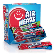 🎁 Airheads Candy Bars, Variety Bulk Box, Chewy Full Size Fruit Taffy, Gifts, Holiday, Parties, Concessions, Pantry, Non-Melting, Party, 60 Individually Wrapped Full Size Bars (100% off)
