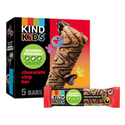 KIND_Kids_Snacks,_Chocolate_Chip_Bar,_Tree_Nut_and_Peanut_Free,_Gluten_Free,_Whole_Grains_and_Oats,_5g_Protein,_5_Count