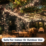 PREXTEX_100_Count_Clear_Christmas_Lights_-_Ultra_Bright_String_Lights_with_Green_Wire_for_Indoor_and_Outdoor_Use,_Christmas_Trees,_Holidays,_Patios_and_Garden