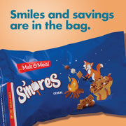 Malt-O-Meal_S'mores_Breakfast_Cereal,_Chocolatey_Puffs_and_Marshmallow_Bits,_Large_Cereal_for_Family,_30_OZ_Resealable_Bag