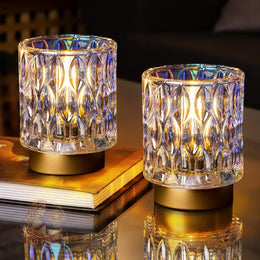 Battery_Operated_Table_Lamps_Timer,_Mini_Crystal_Lamp_for_Area_No_Plug,_Cordless_Lamp_with_LED_Bulb_for_Power_Outage,_Decorative_Lamps_for_Tabletop/Corner/Entryway/Stairway/Bathroom/Fireplace(2*PEARL)