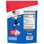 Bazooka_Bubble_Gum_Sugar-Free_Chewing_Gum_Cubes,_Bulk_in_Resealable_Bag,_100_Ct_in_Original_Pink_Flavor_w/_Bazooka_Joe_Comics,_Baseball_Party_Favors,_Nostalgic_90s_Candy