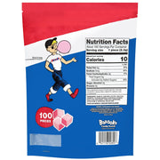 Bazooka_Bubble_Gum_Sugar-Free_Chewing_Gum_Cubes,_Bulk_in_Resealable_Bag,_100_Ct_in_Original_Pink_Flavor_w/_Bazooka_Joe_Comics,_Baseball_Party_Favors,_Nostalgic_90s_Candy