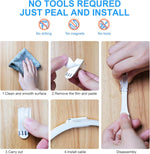 Neon_Rope_Light_Clips_Mounting_-_24/40_Pcs_Clear_Waterproof_LED_Strip_Clip_Brackets_-_Adhesive_Wall_Mount_Holder_for_Govee_and_Other_Neon_LED_Lights_Strips