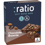 Ratio_Soft_Baked_Bars,_Chocolate_Brownie,_1g_Sugar,_Keto_Friendly,_5.34_oz_(6_Bars)