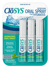 CloSYS_Oral_Breath_Spray,_0.31_Ounce_(3_Count),_Mint,_Sugar_Free,_pH_Balanced,_Fights_Bad_Breath