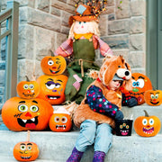 BainGsek_26_Pack_Halloween_Decoration_Stickers,_56_Fun_and_Classic_Pumpkin_Face_Stickers,_Pumpkin_Painting_Craft_Kit,_Halloween_Party_Gift_to_Kids_Decorations_to_Make_Jack_O_Lantern_Face_Decal