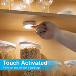 GE_Wireless_LED_Tap-Lights,_Battery_Operated,_20_Lumens,_Touch-Activated_Puck_Lights,_Stick-On_for_Under_Cabinet,_Kitchen,_Closet,_or_Garage,_2/4/6-Pack