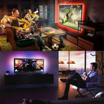 LED_Lights_for_TV_65_Inch,_TV_Led_Backlight,9.8ft/10ft/12.5ft/15ft/16.4ft/20ft_Led_TV_Lights,_USB_Led_Strip_Lights_for_TV_with_Remote,_Room_Led_Lights_for_Bedroom_Bluetooth,_HDTV_Mood_Lighting,_Gaming_Room_Decor
