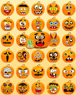 Greingways_Halloween_Pumpkin_Stickers,_Make_88_Funny_Face_Pumpkin_Decorating_Kit_for_Party_Decorations,_Pumpkins_Painting_Kit_Halloween_Crafts_Gifts_Games_for_Kids