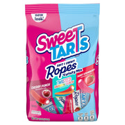 SweeTARTS_Ropes_Candy,_Variety_Mix,_Cherry_Punch,_Twisted_Rainbow_Punch,_Tangy_Strawberry,_Soft_and_Chewy,_15_oz