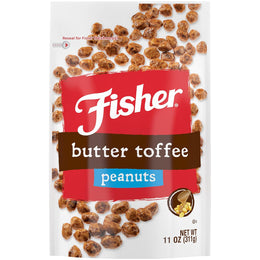 Fisher_Snack_Butter_Toffee_Peanuts,_5.5_Ounces,_No_Artificial_Colors_or_Flavors