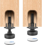 Anwenk_Adjustable_Leveling_Feet_Furniture_Levelers_Table_Feet_Heavy_Duty_Leg_Levelers_for_Cabinets_Sofa_Tables_Chairs,Support_1320LBs,_T-Nut_Kit_3/8”-16_Thread,_Large_Base-_4_Pack,_Black