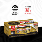 Bumble_Bee_Prime_Solid_White_Albacore_Tuna_in_Water,_5_oz_Cans_(Pack_of_4)_-_Premium_Wild_Caught_Tuna_-_32g_Protein_per_Serving_-_Non-GMO_Project_Verified,_Gluten_Free,_Kosher