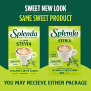 SPLENDA_Stevia_Zero_Calorie_Sweetener,_Sugar_Substitute_Packets,_200_Count_(Pack_of_1)