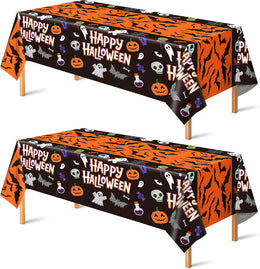 OHOME_Halloween_Decorations_-_2_Pack_Plastic_Tablecloth_for_Halloween_Party_Decorations_|_Skeletons_Bats_Ghosts_Pumpkin_Table_Decor_for_Outdoor_Indoor_Party_Favors_Supplies_Backdrop_Banner