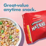 Malt-O-Meal_Marshmallow_Mateys_Breakfast_Cereal,_Frosted_Oat_Cereal_with_Marshmallow_Bits,_Large_Cereal_for_Family,_33_OZ_Resealable_Cereal_Bag