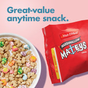 Malt-O-Meal_Marshmallow_Mateys_Breakfast_Cereal,_Frosted_Oat_Cereal_with_Marshmallow_Bits,_Large_Cereal_for_Family,_33_OZ_Resealable_Cereal_Bag