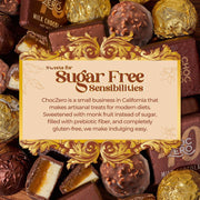 ChocZero_Milk_Chocolate_Hazelnut_Truffles,_Zero_Added_Sugar,_Gluten_Free,_Keto_Holiday_Gift,_High_Fiber,_16_Individually_Wrapped_Pieces,_8.5_Ounce_(Pack_of_1)