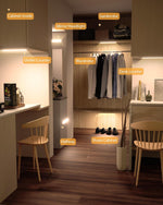 Under_Cabinet_Lighting_8inch/12.6_inch_Motion_Sensor_Light_Indoor_1000mah_Battery_Operated_Lights_Closet_Light_Wireless_Magnetic_LED_Lights_Under_Counter_Lights_for_Kitchen_Stair_Bedroom_woadrobe_White_