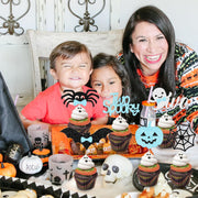 Halloween_Two_Spooky_Cupcake_Toppers_Birthday_Decorations_for_2_Year_Old_Boy,_36Pcs_Ghost_Dessert_Table_Blue_Black_Cupcake_Toppers_Decors_Birthday_Celebration_Party_Favor_Supplies